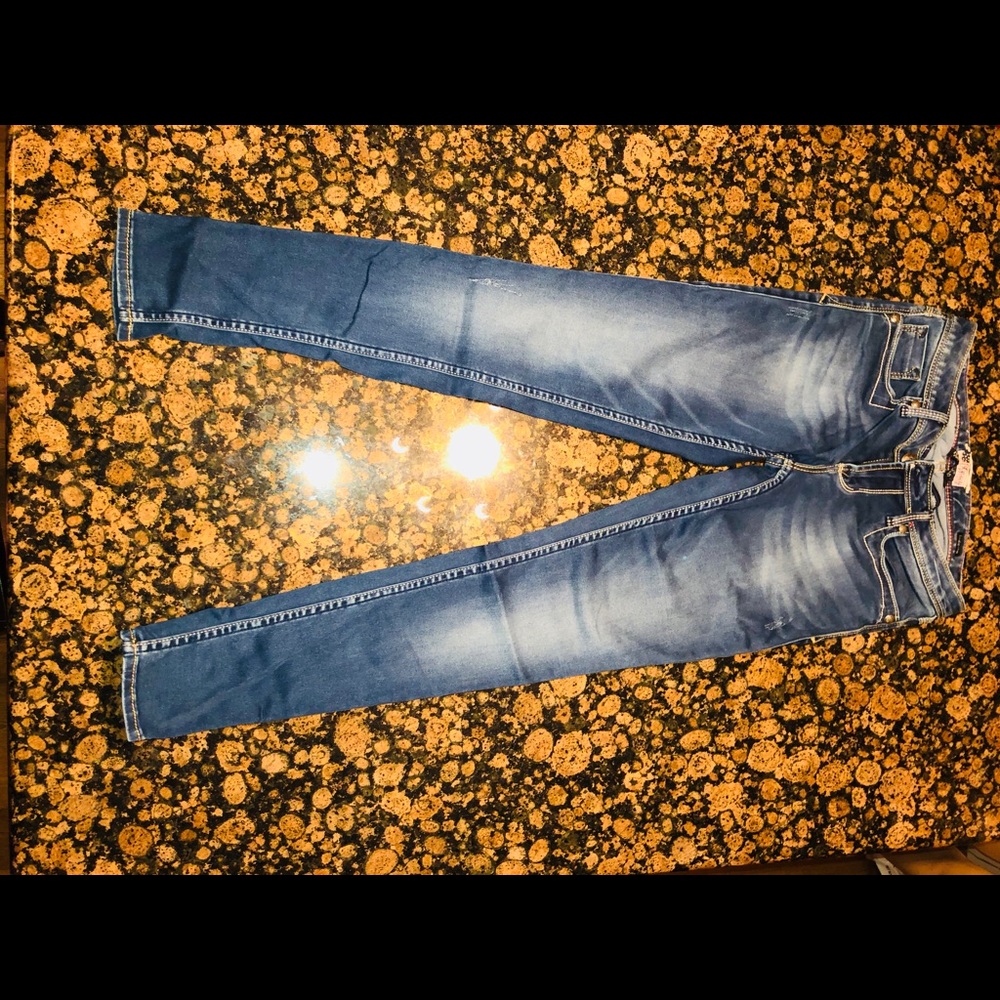 Express ReRock jean legging size 4
